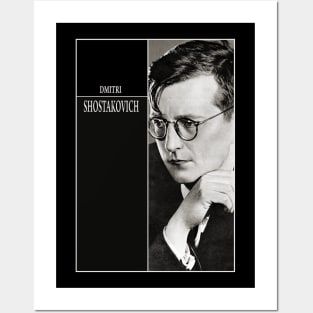 Dmitri Shostakovich Russian Composer Posters and Art